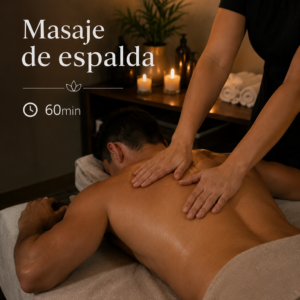 60min de Masaje de espalda