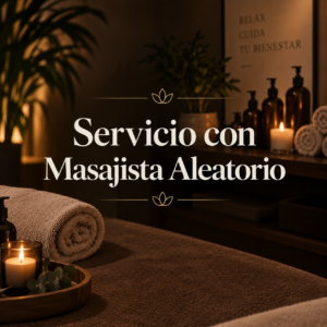Servicio con Masajista Aleatorio
