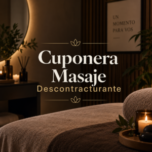 Cuponera Masaje descontracturante